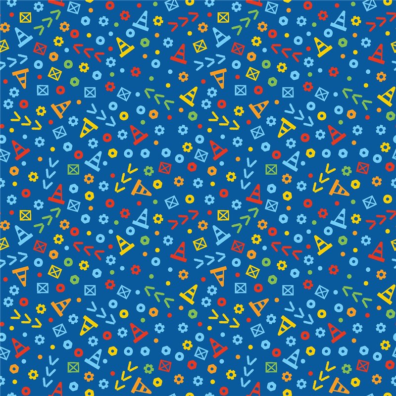 POPLIN MILLE FLEUR ORNAMENTS