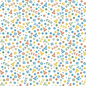 POPLIN MILLE FLEUR ORNAMENTS
