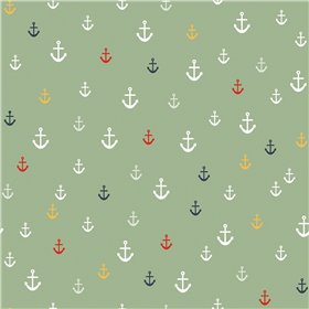 POPLIN MILLE FLEUR ANCHOR