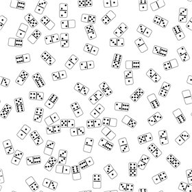 POPLIN MILLE FLEUR DOMINO