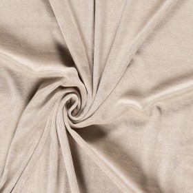BAWEŁNIANY WELUR BEIGE