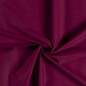 COTTON VOILE WINE RED