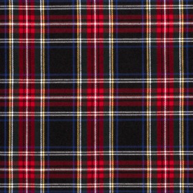 GABARDINE YARN DYED CHECK BLACK