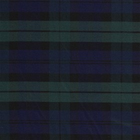 GABARDINE YARN DYED CHECK DARK GREEN