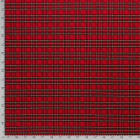 GABARDINE YARN DYED STRETCH CHECK 5200