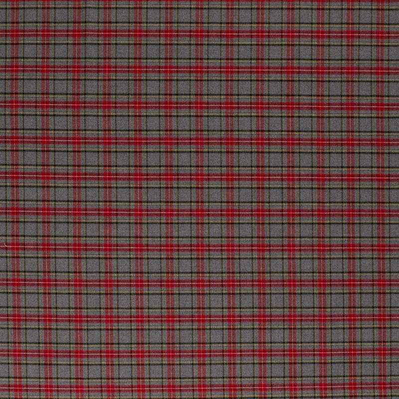 GABARDINE YARN DYED STRETCH CHECK 5200