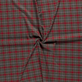 GABARDINE YARN DYED STRETCH CHECK 5200