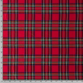 GABARDINE YARN DYED STRETCH CHECK 5201