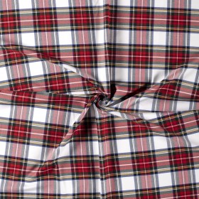 GABARDINE YARN DYED STRETCH CHECK 5201