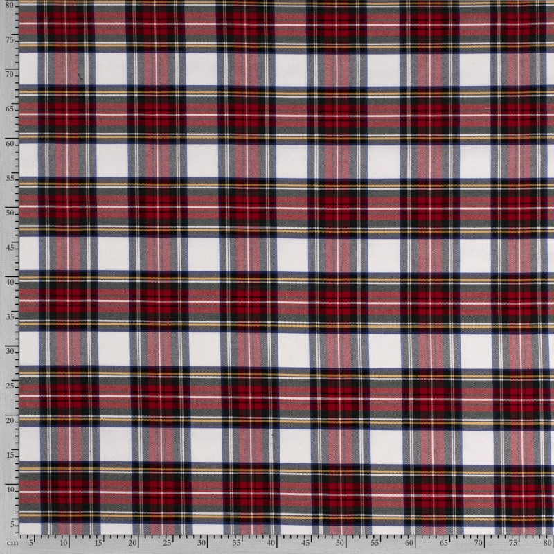 GABARDINE YARN DYED STRETCH CHECK 5201