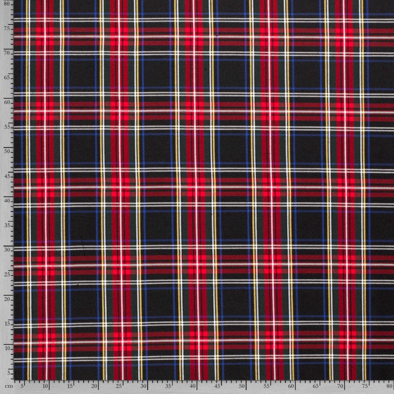 GABARDINE YARN DYED STRETCH CHECK 5201