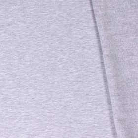 FRENCH TERRY DRAPANE MELANŻ LIGHT GREY