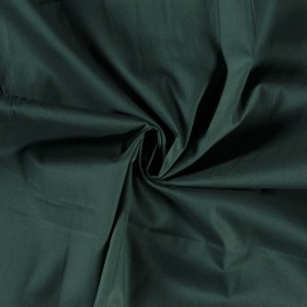 POPLIN COTTON DARK GREEN