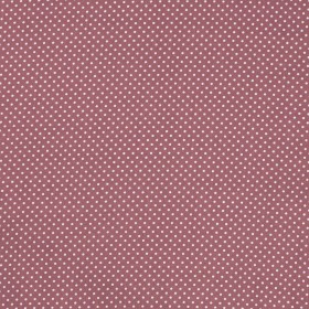 POPELINA MAŁE KROPKI DARK PINK