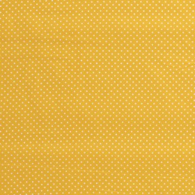 POPELINA MAŁE KROPKI YELLOW