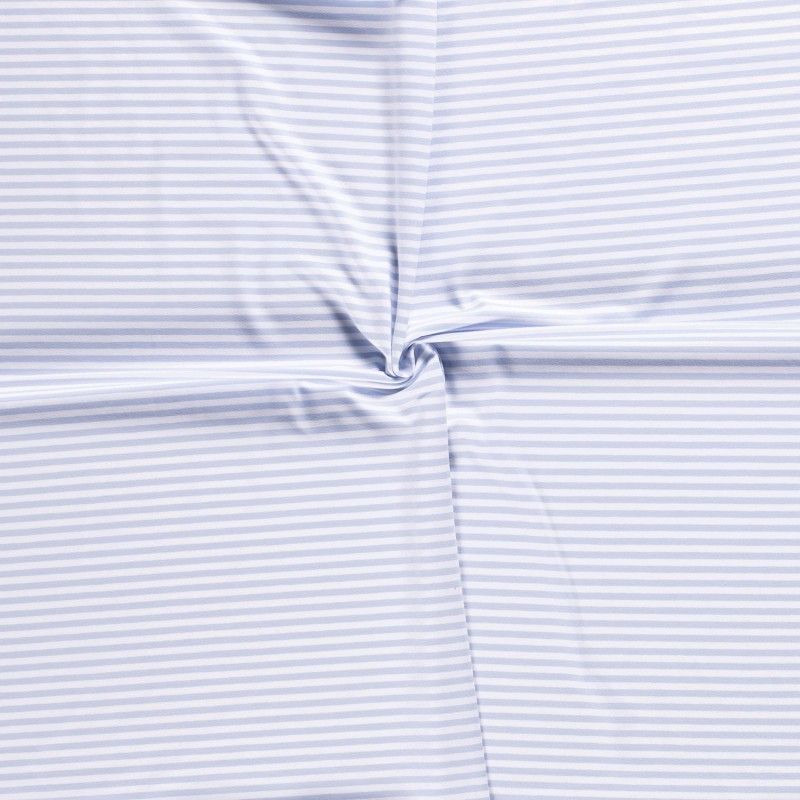 COTTON JERSEY 5MM Y/D STRIPE 11813