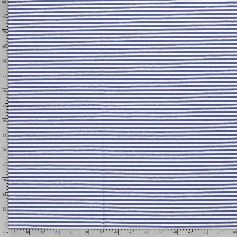 COTTON JERSEY 5MM Y/D STRIPE 11813