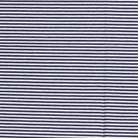 JERSEY BAWEŁNIANY DZIANE PASY 5MM NAVY