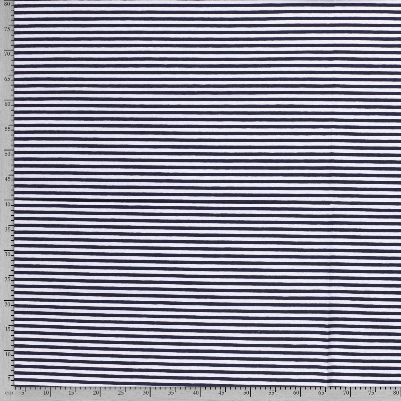 COTTON JERSEY 5MM Y/D STRIPE 11813