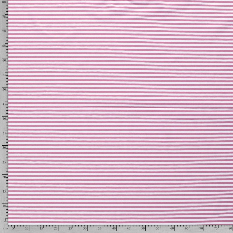 COTTON JERSEY 5MM Y/D STRIPE 11813
