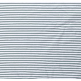 COTTON JERSEY 5MM Y/D STRIPE OLD GREEN