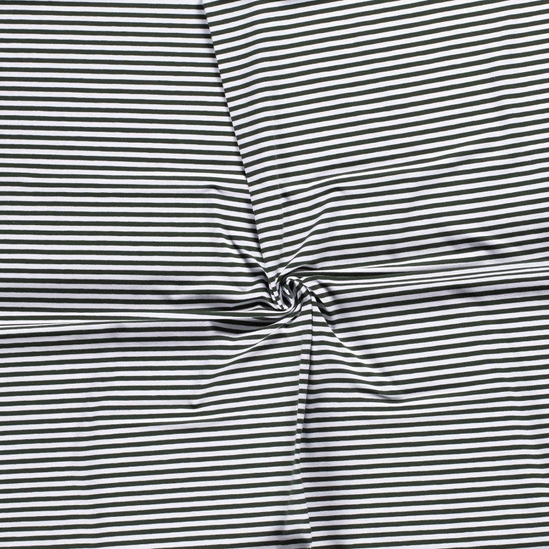 COTTON JERSEY 5MM Y/D STRIPE 11813