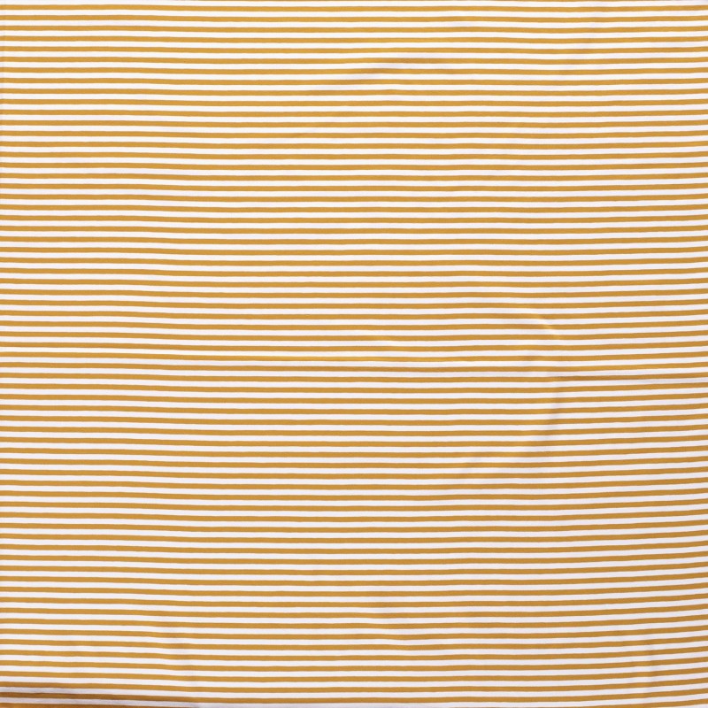 COTTON JERSEY 5MM Y/D STRIPE 11813