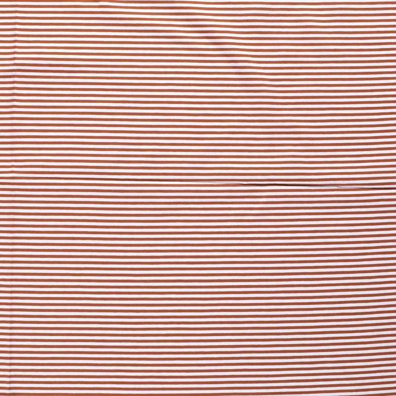 COTTON JERSEY 5MM Y/D STRIPE 11813