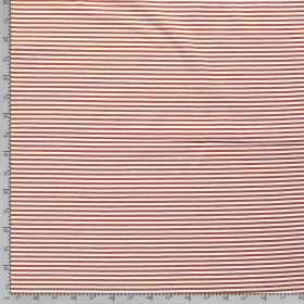 COTTON JERSEY 5MM Y/D STRIPE 11813