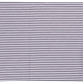 COTTON JERSEY 5MM Y/D STRIPE DARK GREY