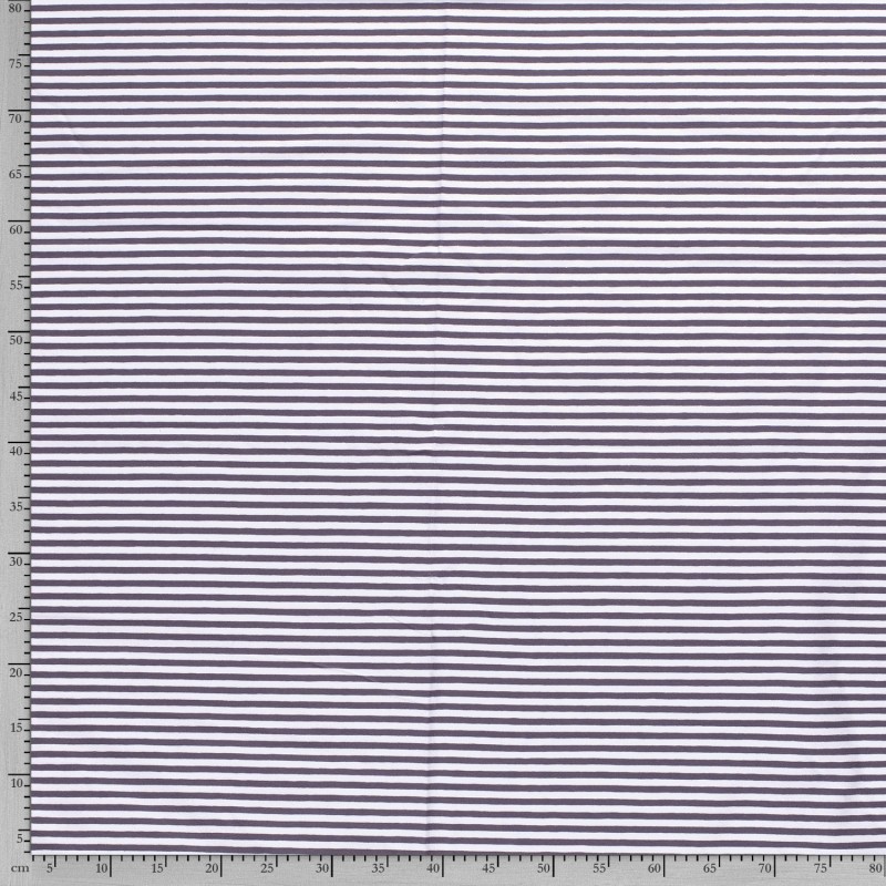 COTTON JERSEY 5MM Y/D STRIPE 11813