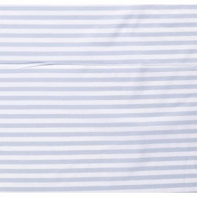 JERSEY BAWEŁNIANY DZIANE PASY 10MM BABY BLUE