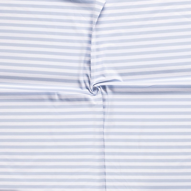 COTTON JERSEY 10MM Y/D STRIPE 11814
