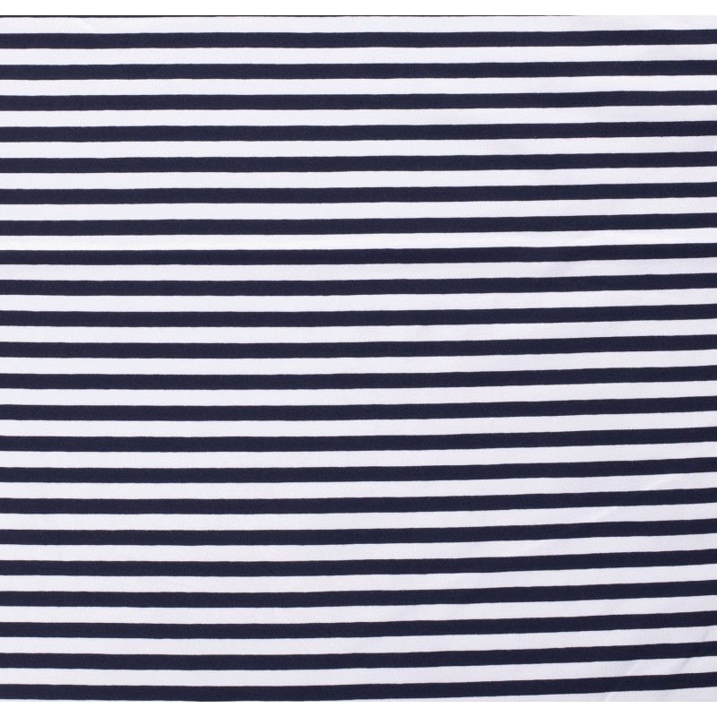 COTTON JERSEY 10MM Y/D STRIPE 11814