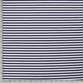 COTTON JERSEY 10MM Y/D STRIPE 11814