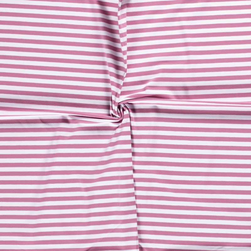 COTTON JERSEY 10MM Y/D STRIPE 11814
