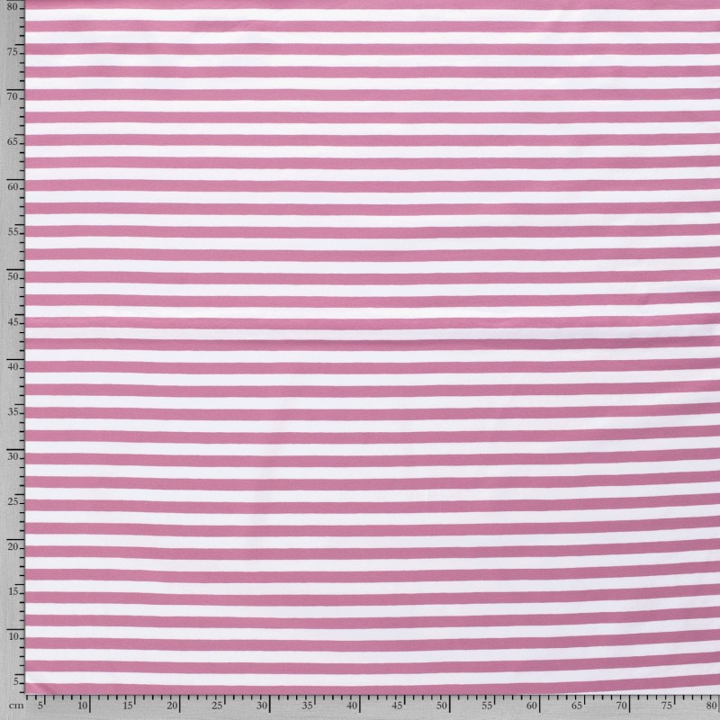 COTTON JERSEY 10MM Y/D STRIPE 11814