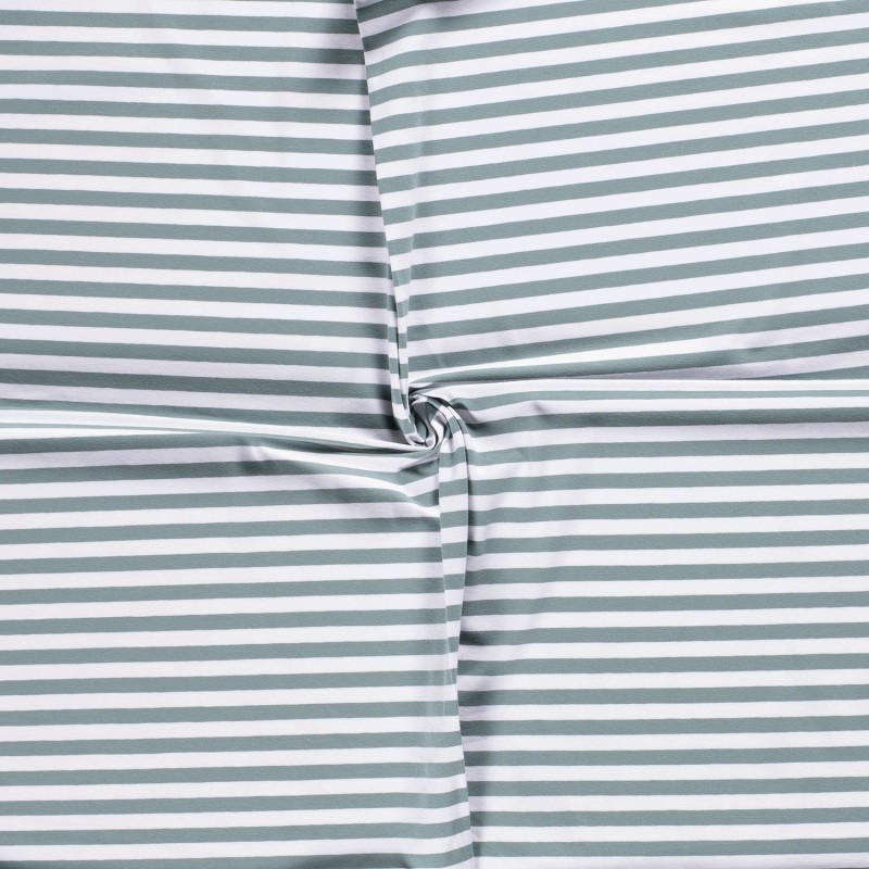 COTTON JERSEY 10MM Y/D STRIPE 11814