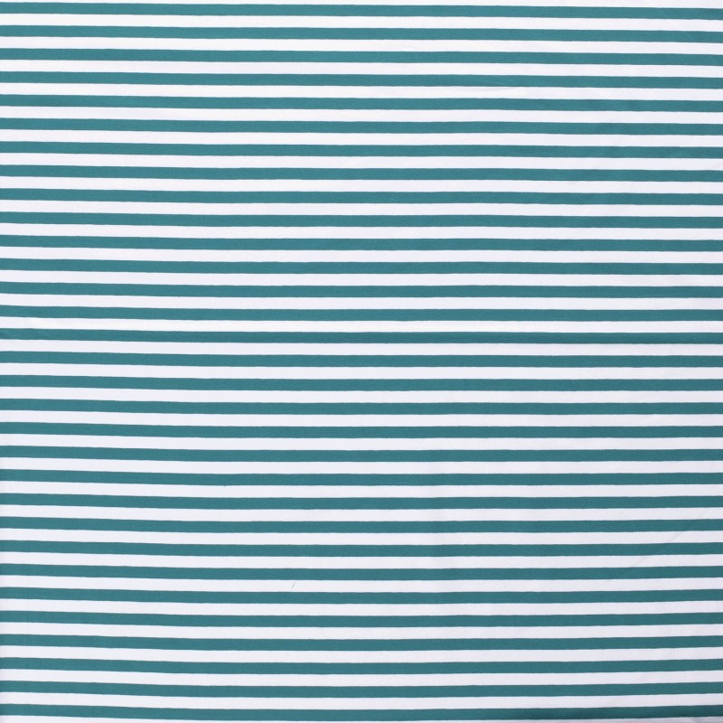 COTTON JERSEY 10MM Y/D STRIPE 11814