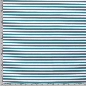 COTTON JERSEY 10MM Y/D STRIPE 11814