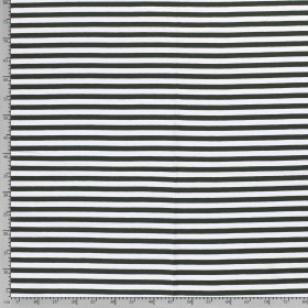 COTTON JERSEY 10MM Y/D STRIPE 11814