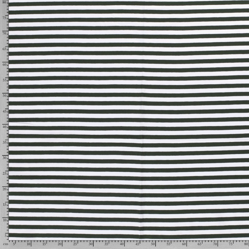 COTTON JERSEY 10MM Y/D STRIPE 11814