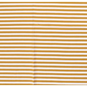 COTTON JERSEY 10MM Y/D STRIPE OKER