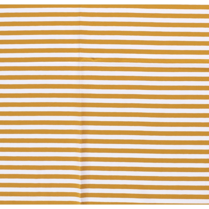 COTTON JERSEY 10MM Y/D STRIPE 11814