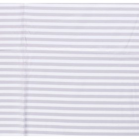 COTTON JERSEY 10MM Y/D STRIPE LIGHT GREY