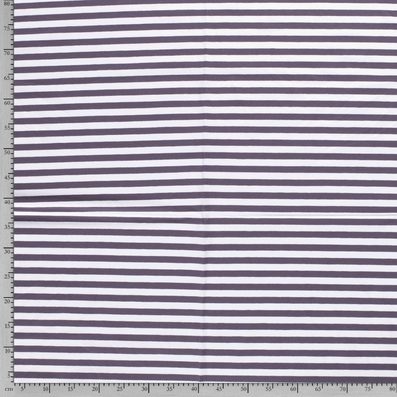COTTON JERSEY 10MM Y/D STRIPE 11814