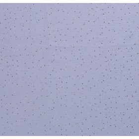 MUSLIN DOT FOILED BABY BLUE