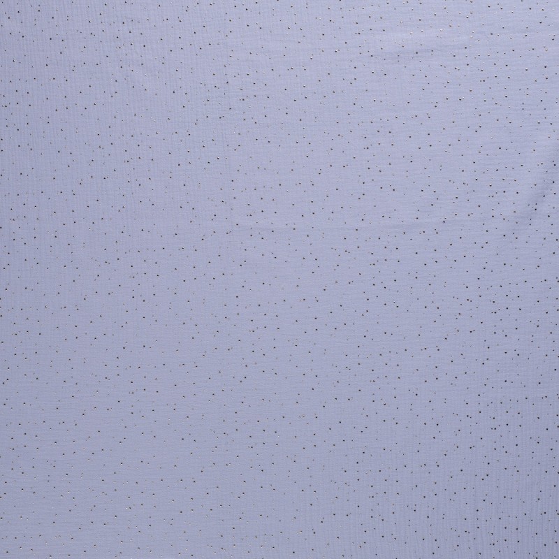MUSLIN SCATTERED DOT FOILED 12684