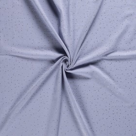 MUSLIN SCATTERED DOT FOILED 12684