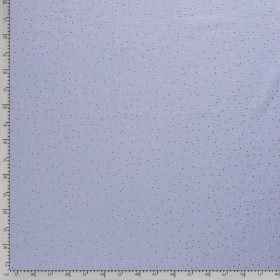 MUSLIN SCATTERED DOT FOILED 12684